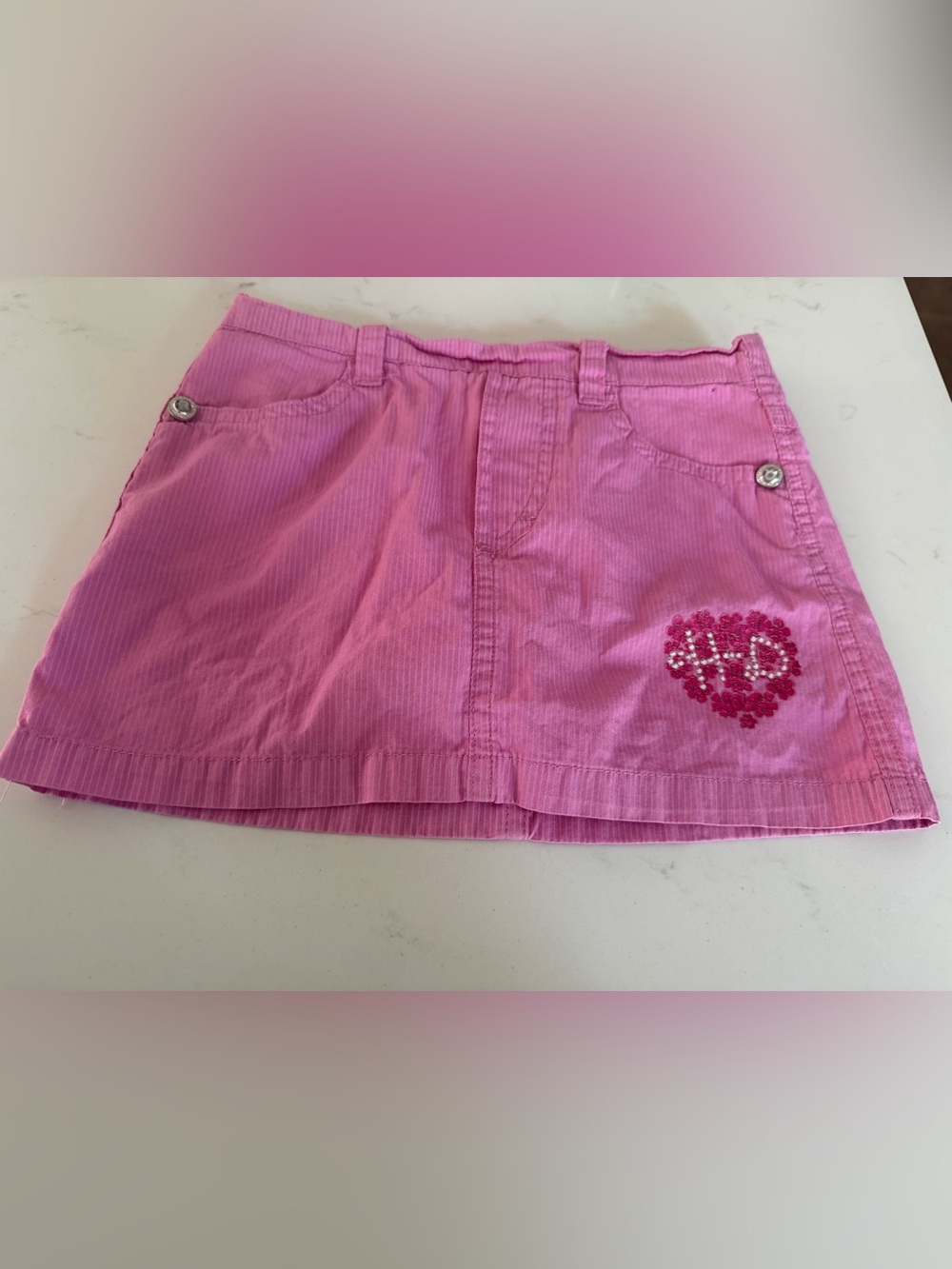 Harley Davidson Pink Mini Skirt for girls